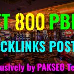 800 PBN backlins on DA 50+