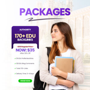 EDU/GOV Backlinks - Core Package
