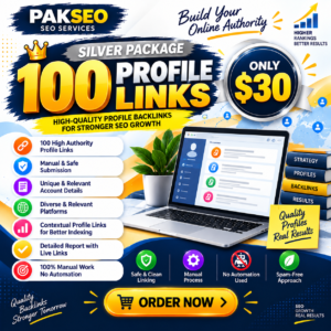 100 High Authority Profile Backlinks