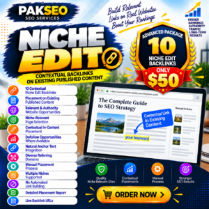 10 Niche Edit Backlinks