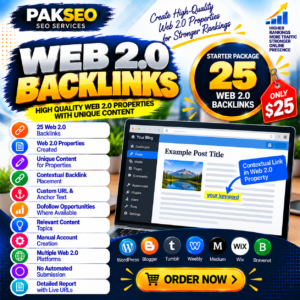 25 Web 2.0 SEO Backlinks